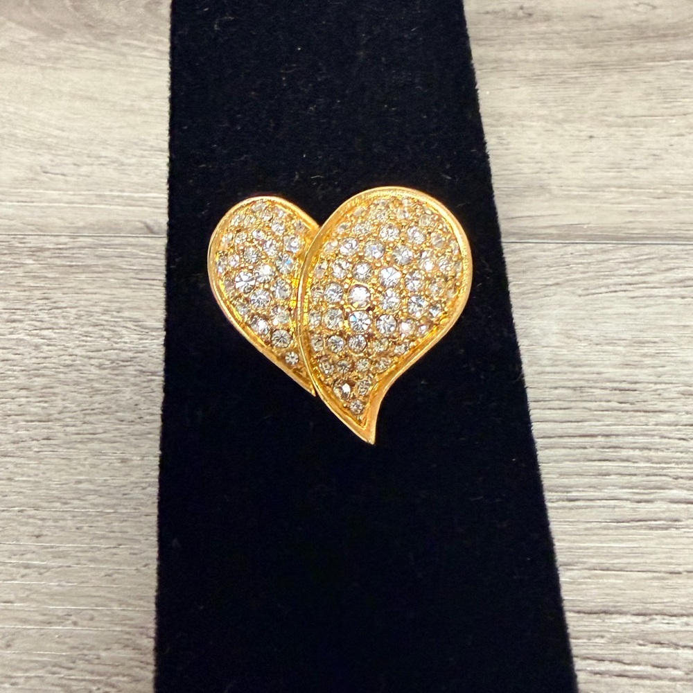 Swarovski Gold‎ Heart-Shaped Women's Ring